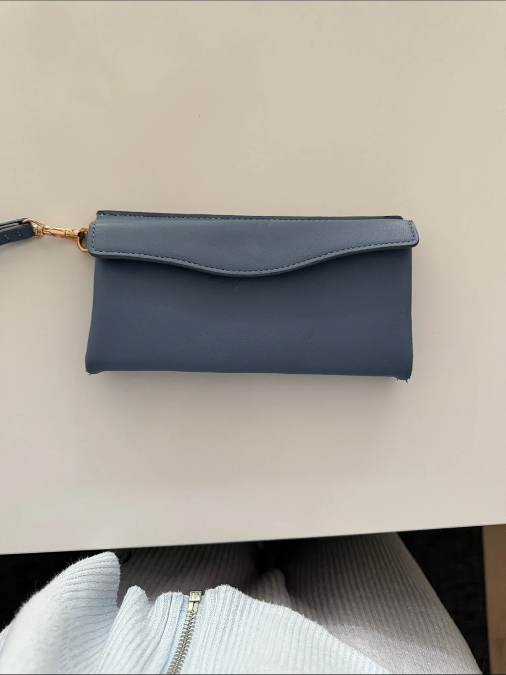 a new day Blue Wristlet Clutch